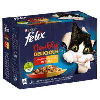 Felix Doubly Delicious Countryside Selection Wet Cat Food