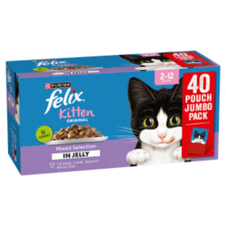 Felix Original Kitten Mixed Selection in Jelly Wet Cat Food