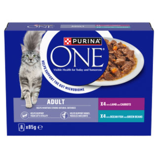 Purina One Cat Mini Fillets Ocean Fish & Lamb