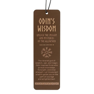 Odins Wisdom Wooden Bookmark