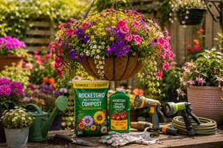How to Keep Hanging Baskets Looking Great Until Autumn