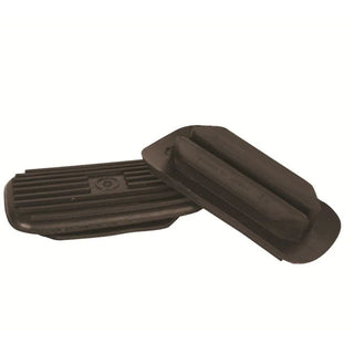 Korsteel Two Bar Stirrup Iron Treads Black