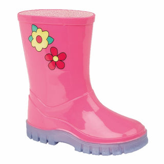 Stormwells Puddle Floral Childs Wellington