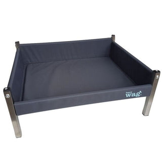 Henry Wag Elevated Dog Bed Ash Grey