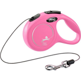 Flexi Classic Retractable Cord Lead Pink