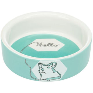 Trixie Ceramic Bowl With Hamster Motif