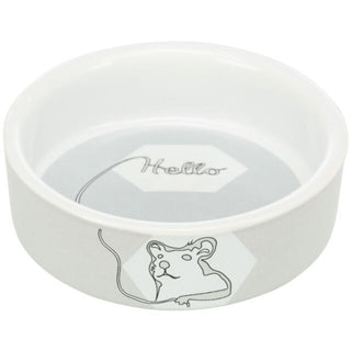 Trixie Ceramic Bowl With Hamster Motif