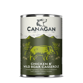 Canagan Dog Food Can Chicken & Boar Casserole