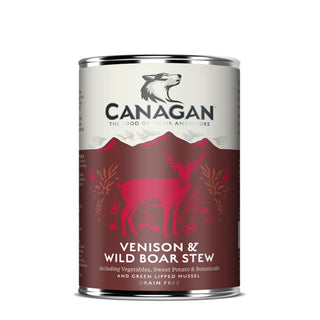 Canagan Dog Food Can Venison & Wild Boar Stew