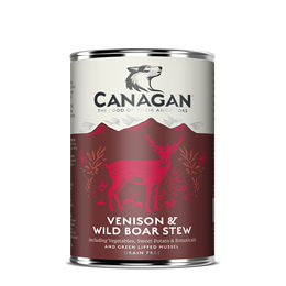 Canagan Dog Food Can Venison & Wild Boar Stew