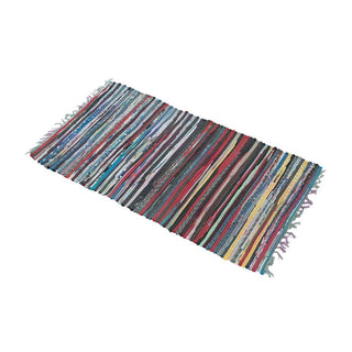 Multi Cotton Stripe Rug