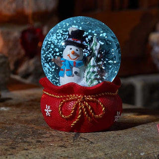 Three Kings Red Velvet Snow Spheres 6cm (Assorted)