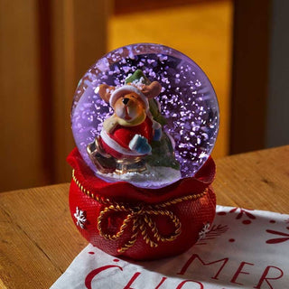 Three Kings Red Velvet Snow Spheres 6cm (Assorted)