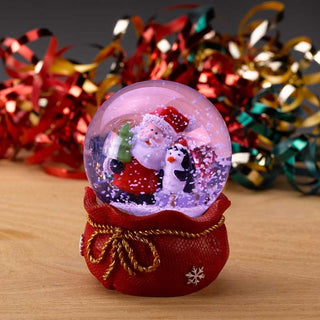 Three Kings Red Velvet Snow Spheres 6cm (Assorted)