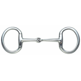 Shires Stainless Steel Flat Ring Jointed Eggbutt