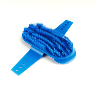 Shires Plastic Curry Comb Blue