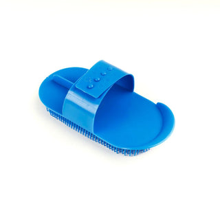Shires Plastic Curry Comb Blue