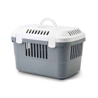 Discovery 1 Pet Carrier White & Grey