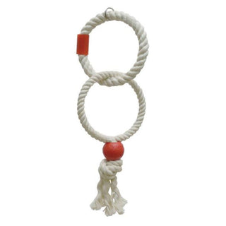 Rosewood Boredom Breaker Twin Parrot Rings Large
