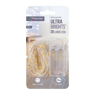 Premier 20 Indoor Ultrabright Lights - Battery Operated