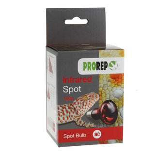 Pro Rep Red Night Spot Lamp Bayonet Fitting 100w