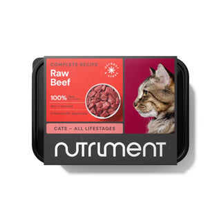 Nutriment Cat Range Beef Formula Tray 500g