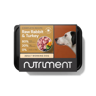 Nutriment Luxury Range Rabbit And Turkey Tub 500g