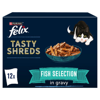 Felix Tasty Shreds - Fish Selection