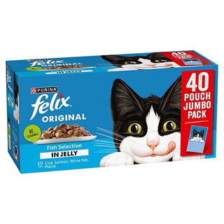Felix Pouch Fish Selection In Jelly
