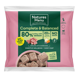 Natures Menu Nuggets 80/20 Turkey with Venison 1kg
