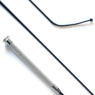 Km Elite Dressage Whip With White Crystal Grip