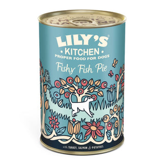 Lily's Kitchen Dog Tin Fishy Fish Pie With Peas