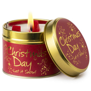 Lily Scented Tin Candle - Christmas Day