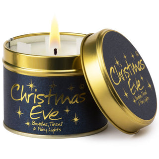 Lily Scented Tin Candle - Christmas Eve