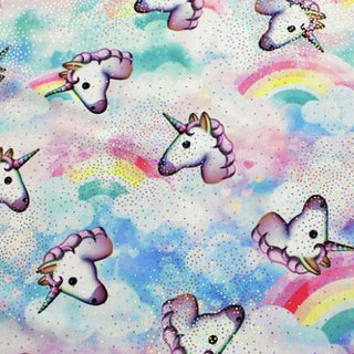 Elico Pastel Unicorn Lycra Hat Cover With Pom Pom
