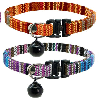 Cat Circus Kitten Collar Boho Stripe