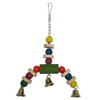 The Bird House Jingler Wood Bird Toy