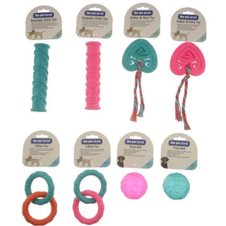 Green Jem Assorted Pet Toy