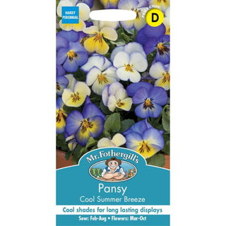 Mr Fothergills Pansy Cool Summer Breeze
