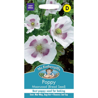 Mr Fothergills Poppy Maanzaad (bread Seed)