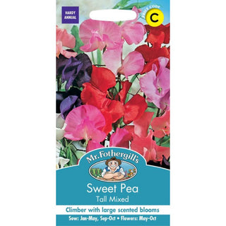 Mr Fothergills Sweet Pea Tall Mixed