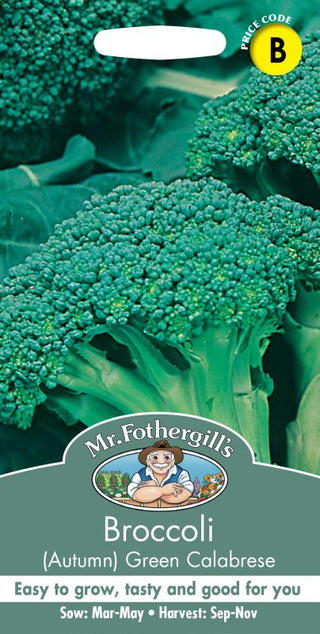 Mr Fothergills Broccoli (autumn) Green Calabrese