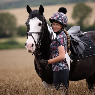 Aubrion React Short Sleeve Base Layer-Young Rider