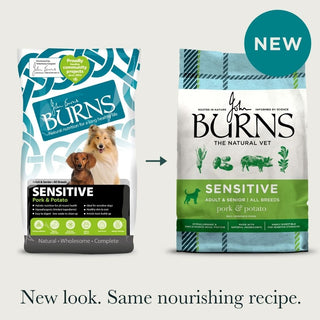 Burns Sensitive With Pork & Potato
