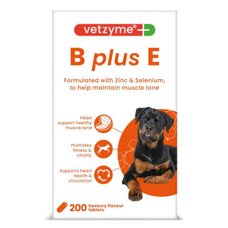 Vetzyme B Plus E Tablets With Zinc & Selenium