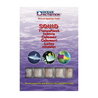 Ocean Nutrition Frozen Squid Blister Pack