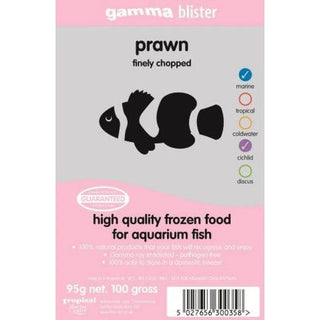 Gamma Frozen Fine Chop Prawn Blister Pack