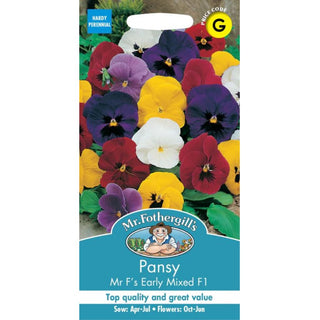 Mr Fothergills Pansy Mr F'S Early Mixed F1