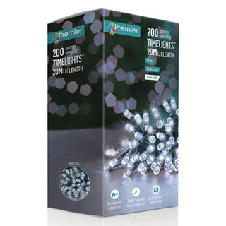 Premier 200 Multi Action Battery Operated LEDs With Timer