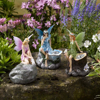 Solar Fairy Figurines